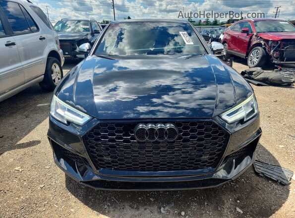 WAUB4AF46JA191316 2018 AUDI S4 Black Widok z przodu