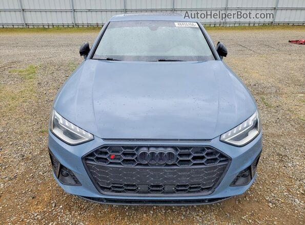 WAUB4AF46NA036271 2022 AUDI S4 Gray წინა ხედი