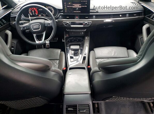 WAUB4AF46NA036271 2022 AUDI S4 Gray წინა პანელის ხედი