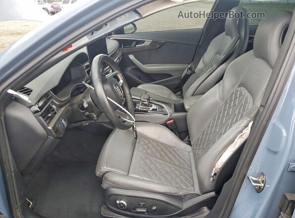 WAUB4AF46NA036271 2022 AUDI S4 Gray წინა სალონის ხედი