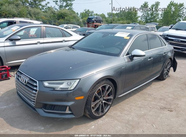 WAUB4AF47JA002530 2018 AUDI S4 Gray Front left
