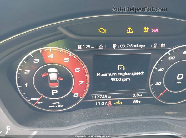 WAUB4AF47JA002530 2018 AUDI S4 Gray 