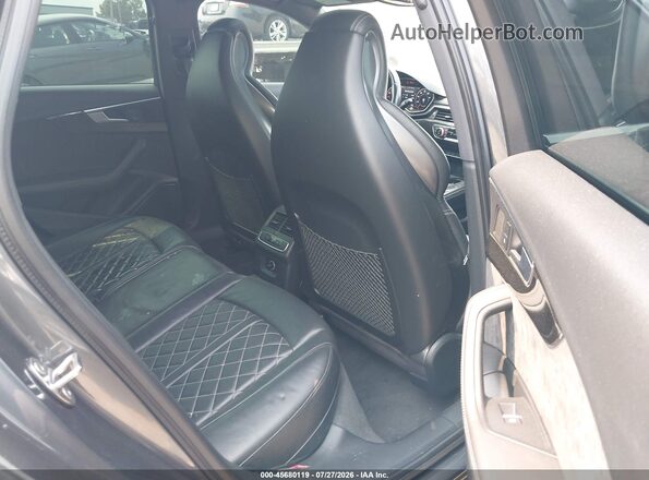 WAUB4AF47JA002530 2018 AUDI S4 Gray VIN sticker view