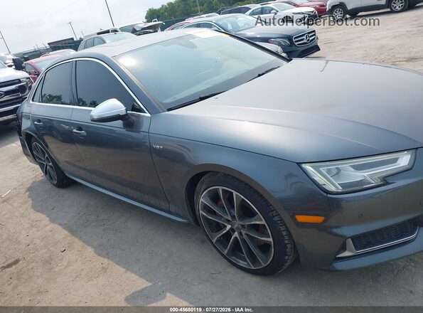 WAUB4AF47JA002530 2018 AUDI S4 Gray Rear interior view