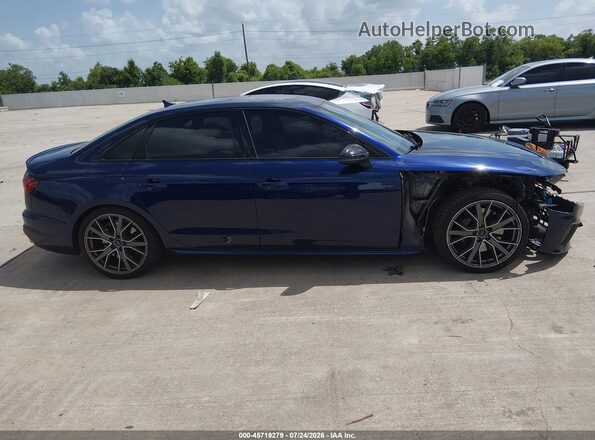 WAUB4AF47LA063136 2020 AUDI S4 Blue Rear interior view