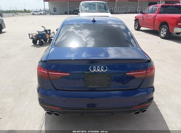 WAUB4AF47LA063136 2020 AUDI S4 Blue 