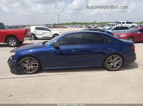 WAUB4AF47LA063136 2020 AUDI S4 Blue 360 interior view