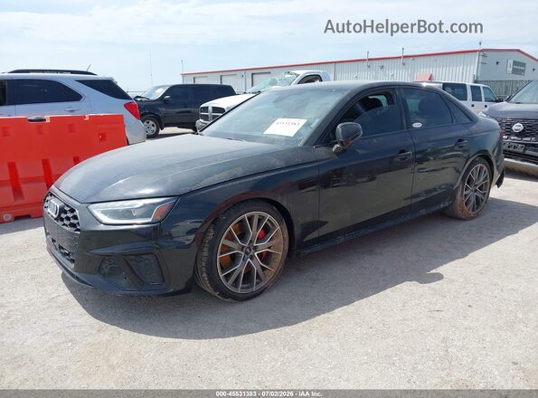WAUB4AF47MA020403 2021 AUDI S4 Black Przód lewy
