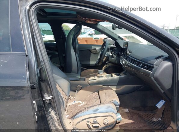 WAUB4AF47MA020403 2021 AUDI S4 Black Widok wnętrza z przodu