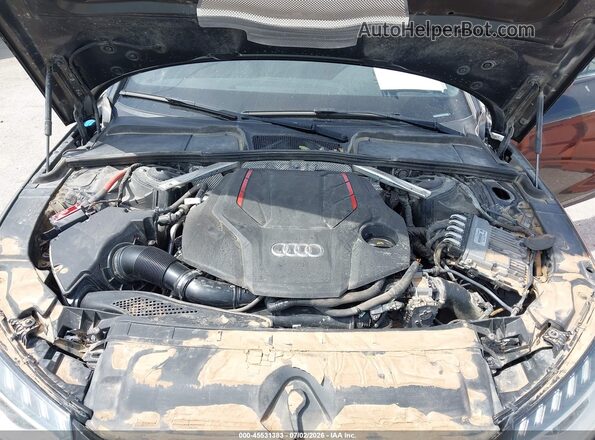 WAUB4AF47MA020403 2021 AUDI S4 Black Widok z tyłu