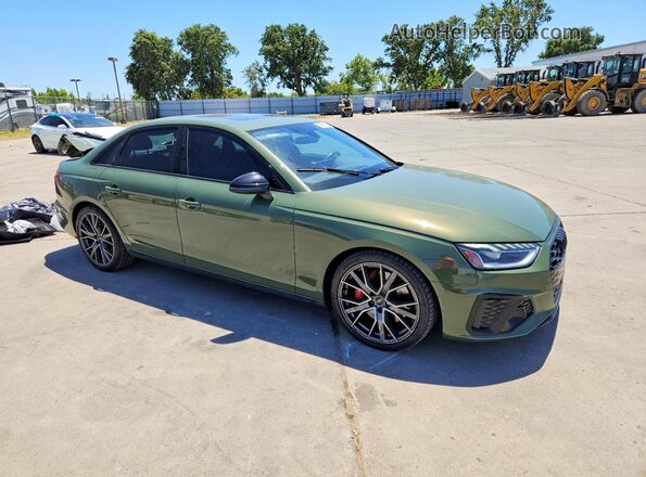 WAUB4AF47PA074238 2023 AUDI S4 Green წინა მარჯვენა