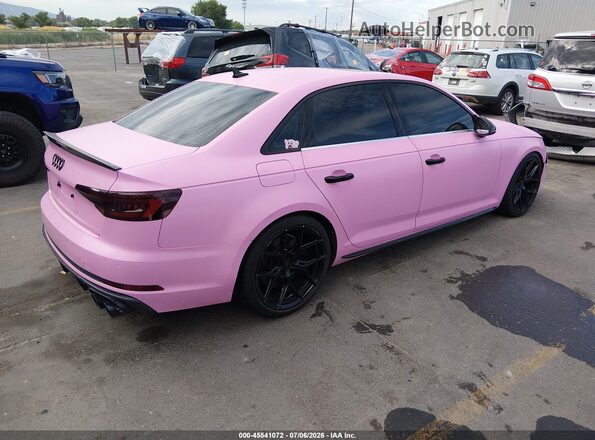 WAUB4AF49JA013304 2018 AUDI S4 Pink Задня права чверть