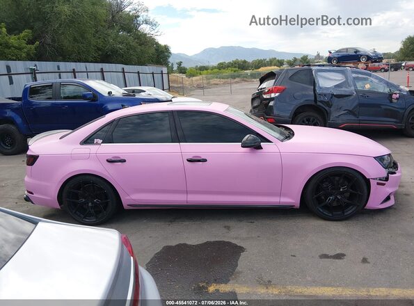 WAUB4AF49JA013304 2018 AUDI S4 Pink Вид задньої частини салону