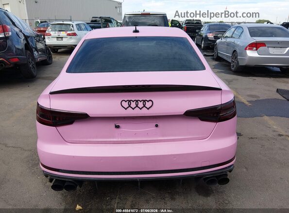 WAUB4AF49JA013304 2018 AUDI S4 Pink 