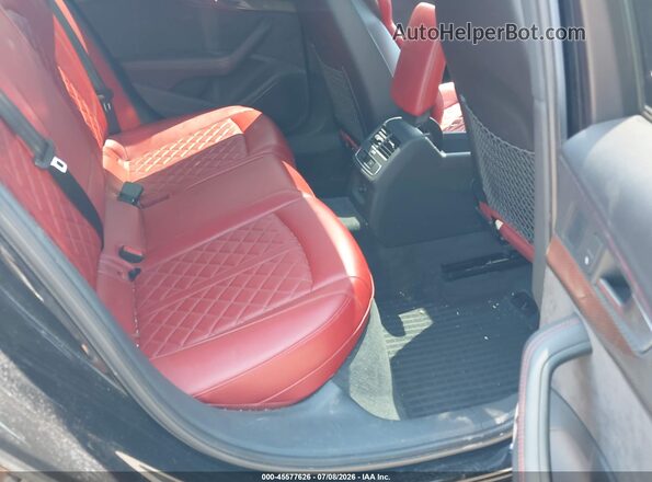 WAUB4AF49JA128436 2018 AUDI S4 Black VIN კოდის სტიკერის ხედი