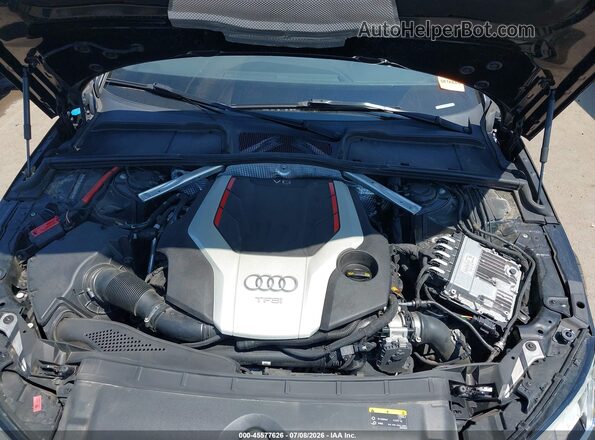 WAUB4AF49JA128436 2018 AUDI S4 Black უკანა ხედი