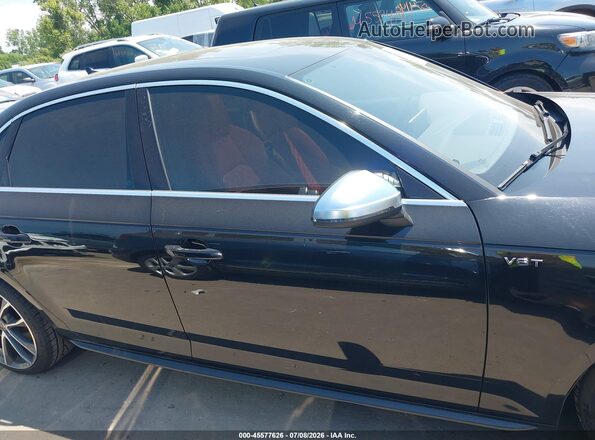 WAUB4AF49JA128436 2018 AUDI S4 Black უკანა სალონის ხედი