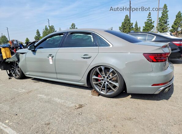 WAUB4AF49KA035238 2019 AUDI S4 Серый Задняя левая четверть