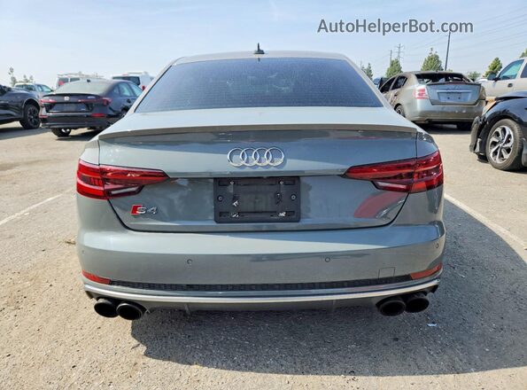 WAUB4AF49KA035238 2019 AUDI S4 Серый Вид сзади