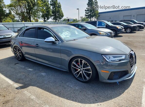 WAUB4AF49KA035238 2019 AUDI S4 Серый Передняя правая четверть