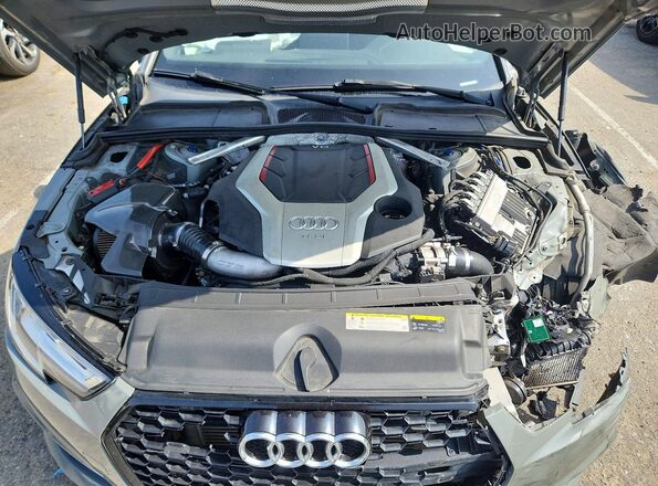 WAUB4AF49KA035238 2019 AUDI S4 Серый Вид задней части салона