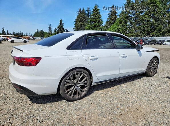 WAUB4AF49RA047075 2024 AUDI S4 White უკანა მარჯვენა
