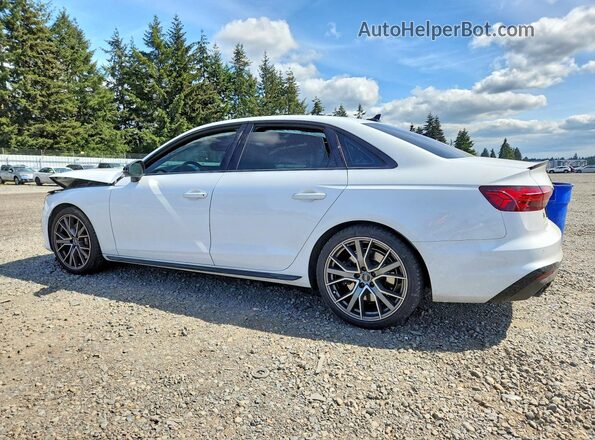 WAUB4AF49RA047075 2024 AUDI S4 White უკანა მარცხენა