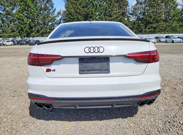 WAUB4AF49RA047075 2024 AUDI S4 White უკანა ხედი