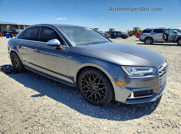 WAUB4AF4XJA002487 2018 AUDI S4 Gray წინა მარჯვენა
