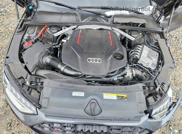 WAUB4BF46MA068142 2021 AUDI S4 Gray Rear interior view
