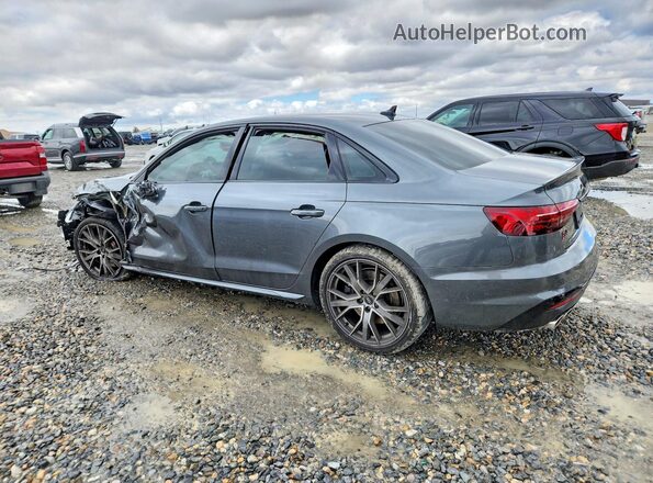 WAUB4BF46MA068142 2021 AUDI S4 Gray Rear left
