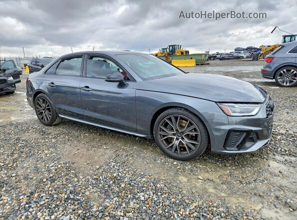 WAUB4BF46MA068142 2021 AUDI S4 Gray Front right