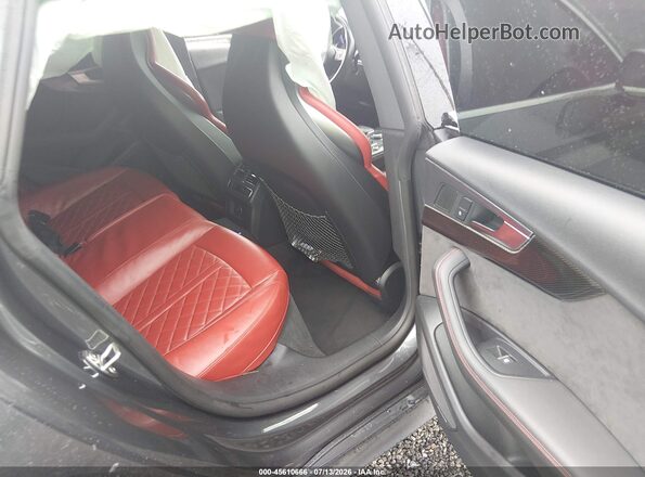 WAUB4CF51JA025211 2018 AUDI S5 Gray Widok naklejki z numerem VIN