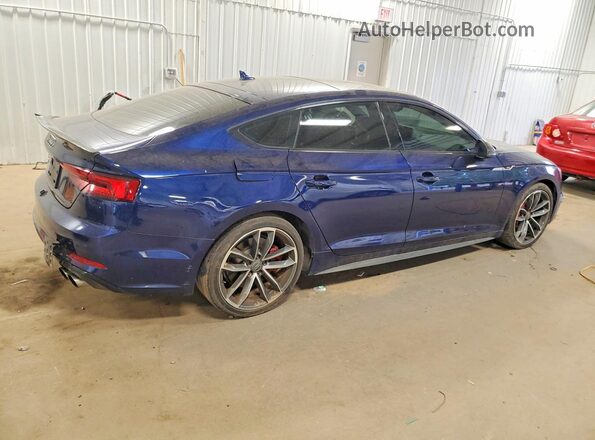 WAUB4CF52JA083988 2018 AUDI S5 Blue Rear right