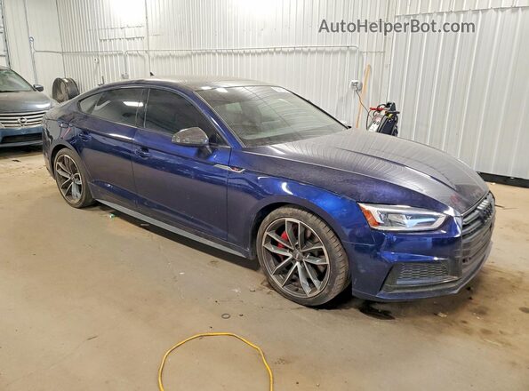 WAUB4CF52JA083988 2018 AUDI S5 Blue Front right