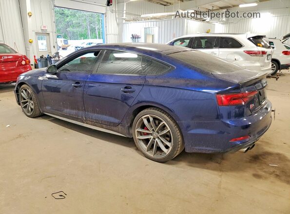 WAUB4CF52JA083988 2018 AUDI S5 Blue Rear left