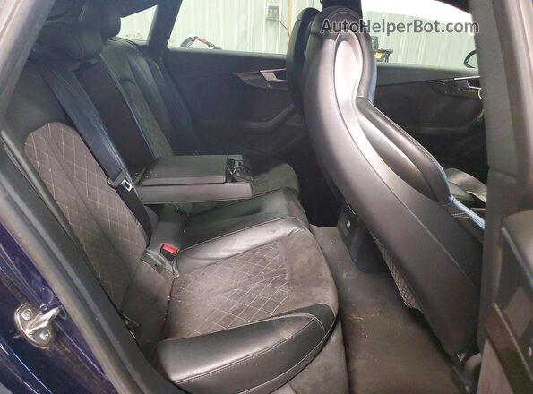 WAUB4CF52JA083988 2018 AUDI S5 Blue Rear seats view