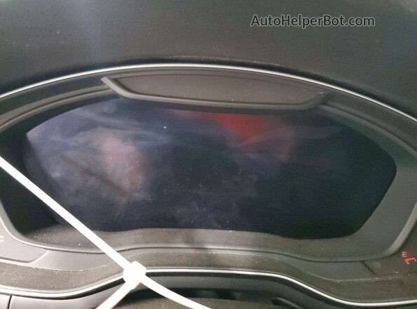WAUB4CF52JA083988 2018 AUDI S5 Blue Instrument cluster view