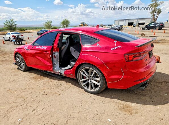 WAUB4CF53KA052122 2019 AUDI S5 Red უკანა მარცხენა