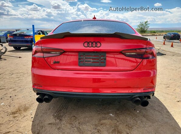 WAUB4CF53KA052122 2019 AUDI S5 Red უკანა ხედი