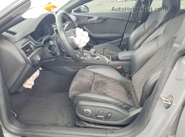 WAUB4CF54KA051982 2019 AUDI S5 Gray წინა სალონის ხედი