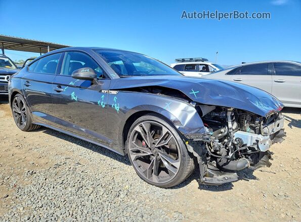 WAUB4CF55PA008436 2023 AUDI S5 Серый Передняя правая четверть
