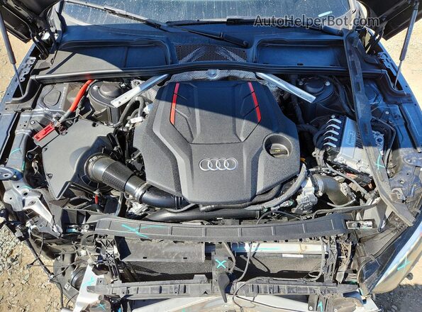 WAUB4CF55PA008436 2023 AUDI S5 Серый Вид задней части салона