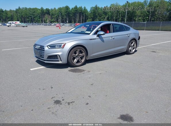 WAUB4CF56JA126812 2018 AUDI S5 Silver Vista tres cuartos delantera izquierda