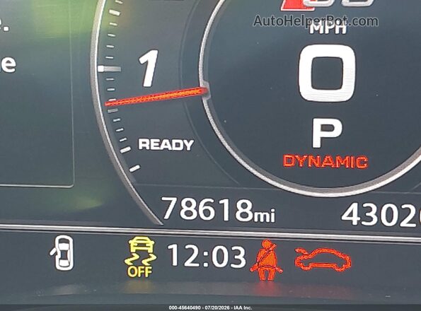 WAUB4CF56JA126812 2018 AUDI S5 Silver 