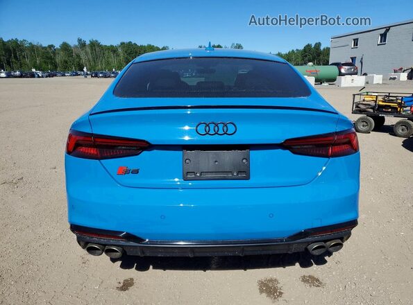 WAUB4CF58LA004360 2020 AUDI S5 Blue უკანა ხედი