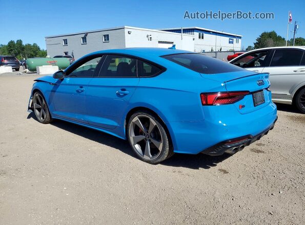 WAUB4CF58LA004360 2020 AUDI S5 Blue უკანა მარცხენა
