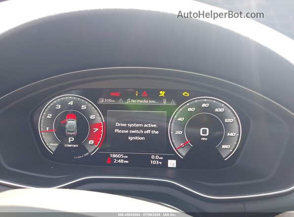WAUB4CF58SA003949 2025 AUDI S5 Gray Հետևի նստատեղերի տեսք