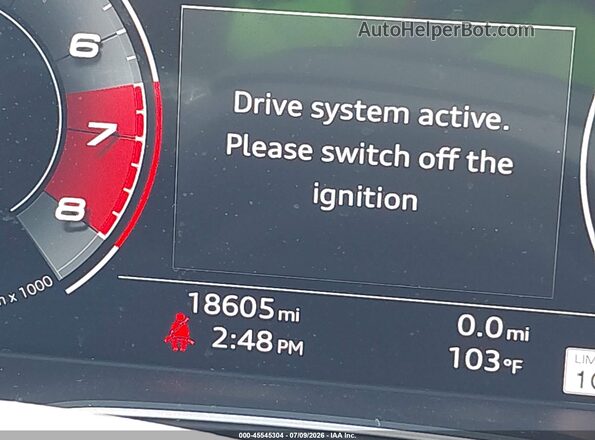 WAUB4CF58SA003949 2025 AUDI S5 Gray 