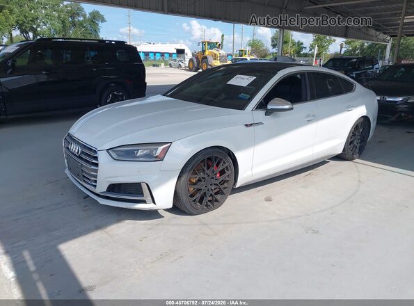 WAUB4CF59JA030219 2018 AUDI S5 White Передня ліва чверть